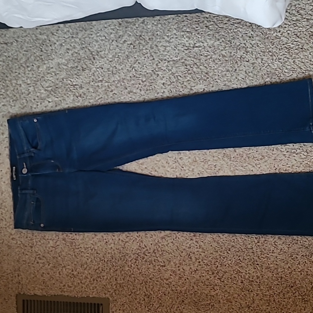 Express supersoft barely boot midrise jeans size 4R